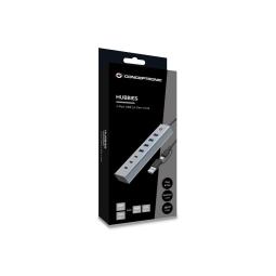 Hub usb 3.0 conceptronic hubbies20g 7 puertos usb - c a 3xusb - c 4xusb - a