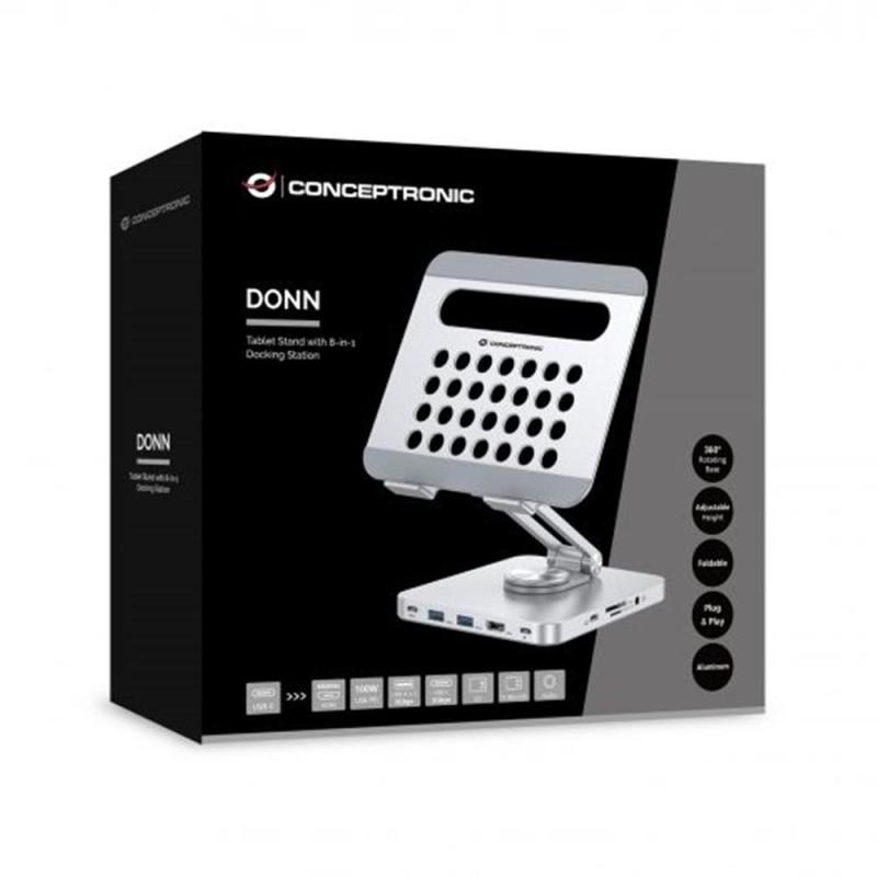 Docking station conceptronic donn26g 8 en 1