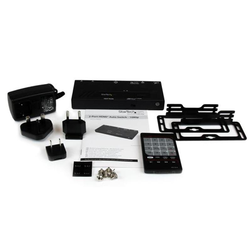 Switch hdmi startech vs221hdq 2 puertos