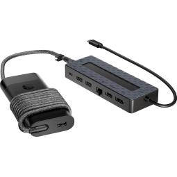 Combo cargador + hub hp usb tipo c 6 en 1
