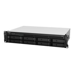 Servidor nas synology rs1221+ 8 bahias 2u rack gigabit ethernet