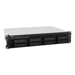Servidor nas synology rs1221+ 8 bahias 2u rack gigabit ethernet
