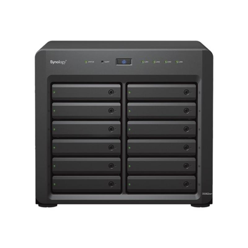 Servidor nas synology ds3622xs+ 16gb 12 bahias gigabit ethernet