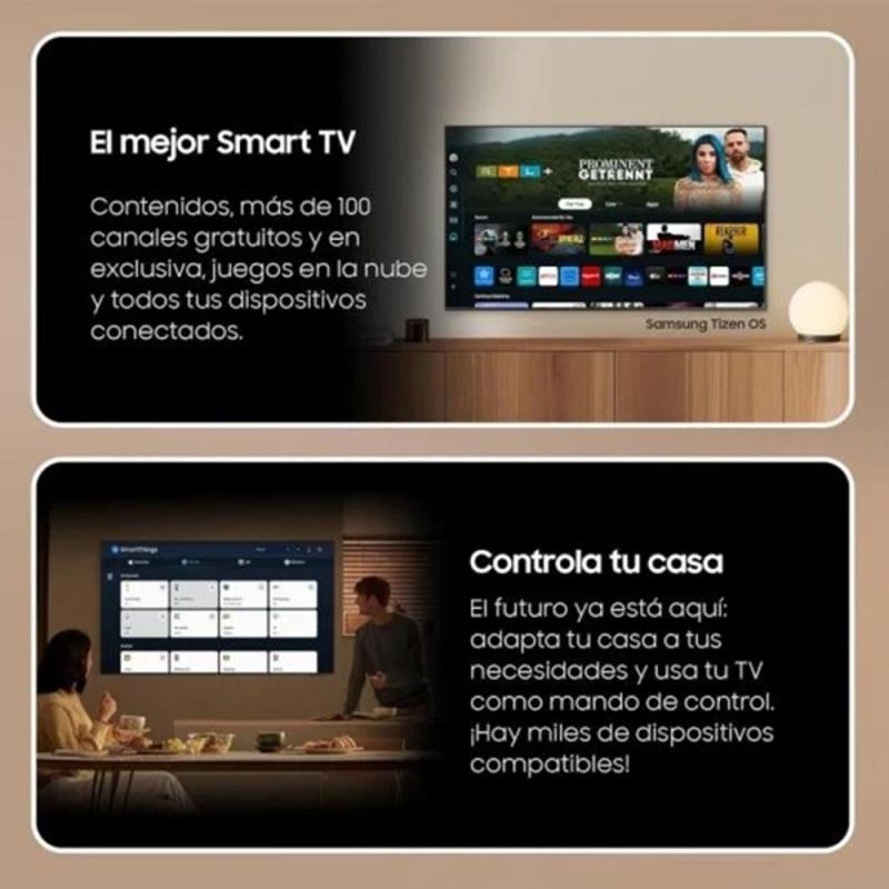 Tv samsung 55 pulgadas qled 4k - tq55q60d - smart tv
