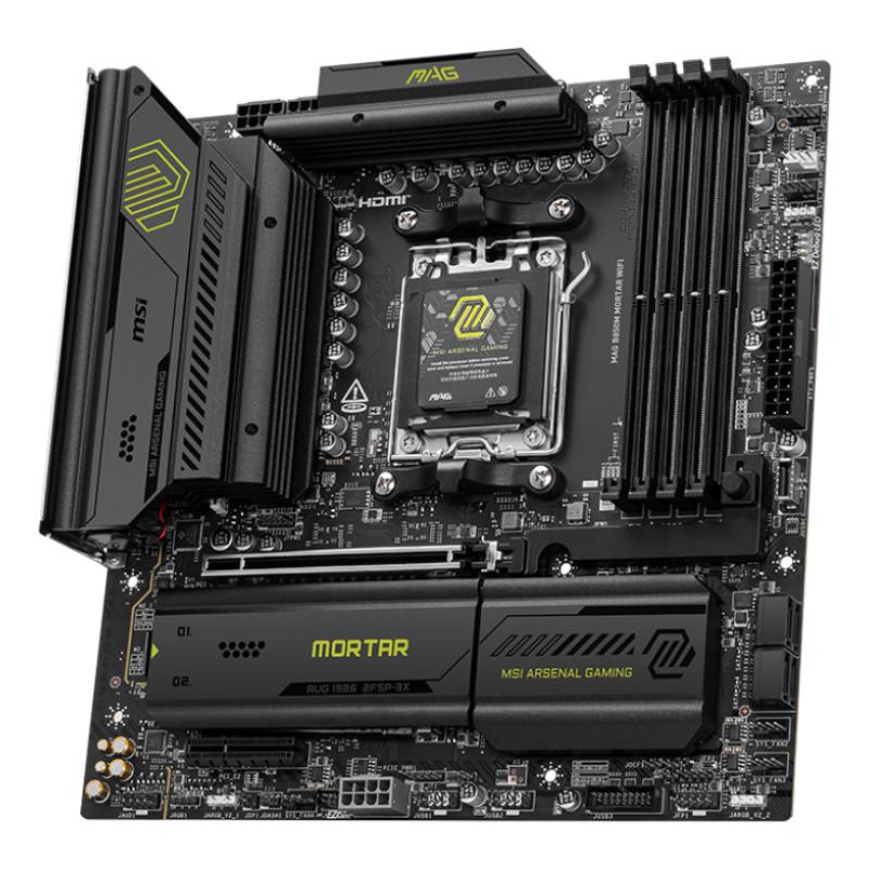 Placa base msi mag b850m mortar wifi matx