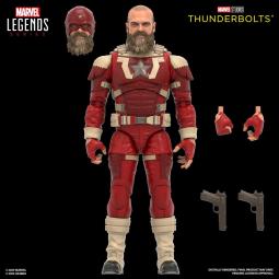 Figura hasbro marvel studios thunderbolts marvel legends series yelena belova & red guardian 15cm