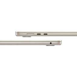 Portatil apple macbook air 15 apple m4 24gb ssd 512gb 15.3 pulgadas