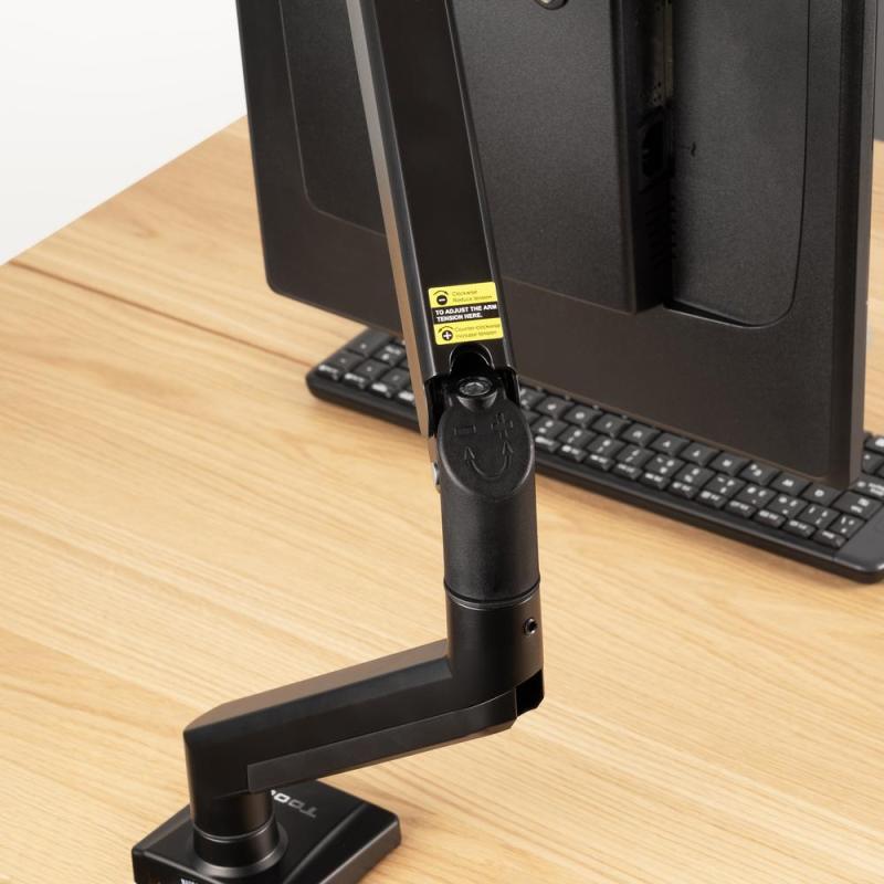 Soporte mesa tooq hasta 34 pulgadas vesa 100 x 100 max 10kg