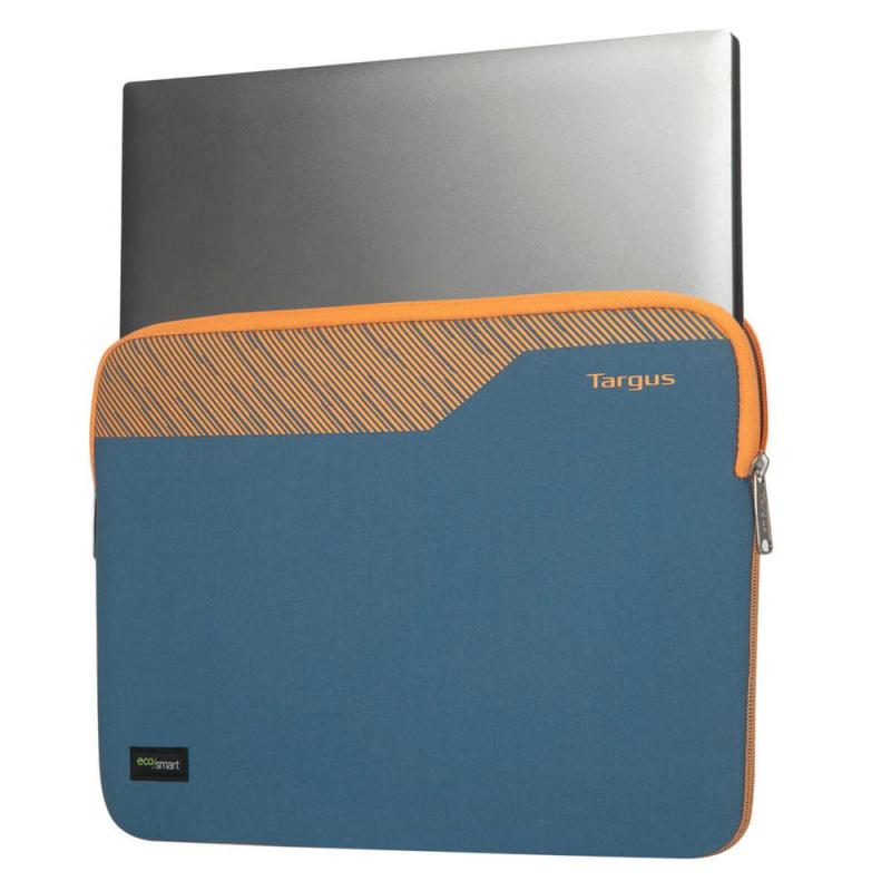 Funda targus pulse para portatil 14 pulgadas azul - naranja