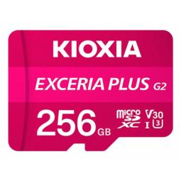 Tarjeta micro sd kioxia 256gb exceria plus g2 w - adaptador