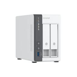 Servidor nas qnap k - ts - 216g+2xmn10ada400es 2 bahias 4gb gigabit ethernet
