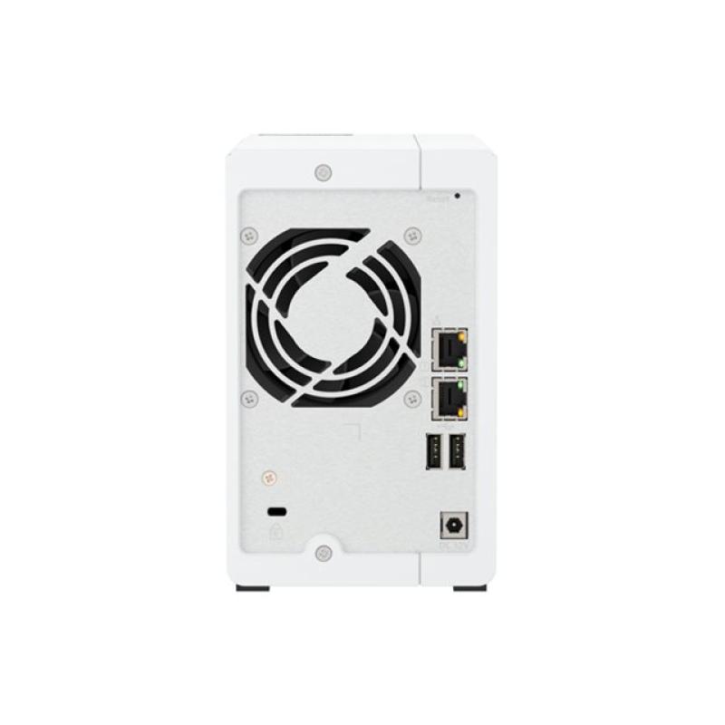 Servidor nas qnap k - ts - 216g+2xmn10ada400es 2 bahias 4gb gigabit ethernet