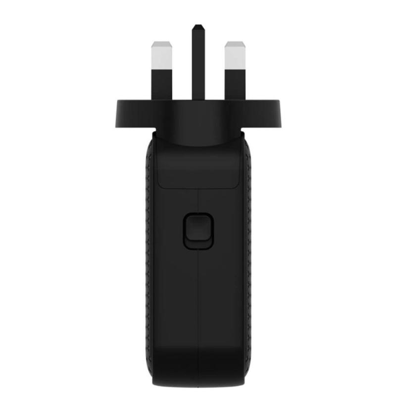 Cargador de pared ingles hyper 3 x usb tipo c 1 x usb tipo a negro
