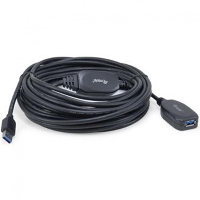 Cable alargador usb 3.0 equip a usb 3.0 macho - hembra 10m negro - Imagen 1