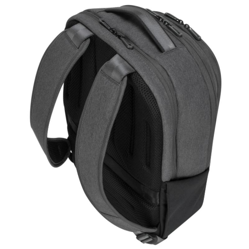 Mochila targus cypress hero backpack ecosmart para portatil 15.6 pulgadas gris