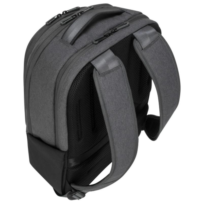 Mochila targus cypress hero backpack ecosmart para portatil 15.6 pulgadas gris
