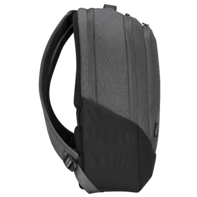 Mochila targus cypress hero backpack ecosmart para portatil 15.6 pulgadas gris