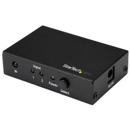 Switch hdmi 4k startech vs221hd20 2 puertos