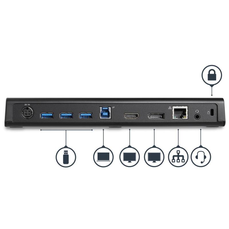 Docking station startech usb3dockhdpc 9 en 1