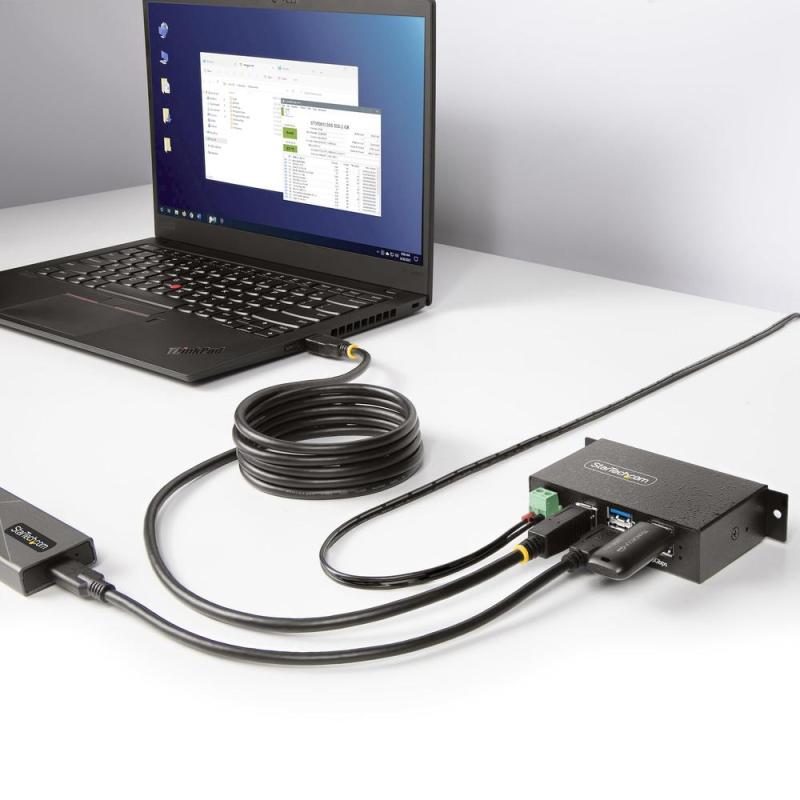 Hub usb startech 5g4aindrm - usb - a - hub 4 puertos