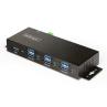 Hub usb startech 5g7aindrm - usb - a - hub 7 puertos