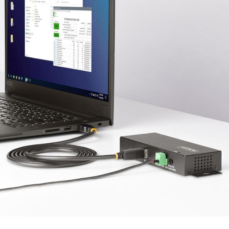 Hub usb startech 5g7aindrm - usb - a - hub 7 puertos