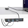 Hub usb startech 5g7aindrm - usb - a - hub 7 puertos