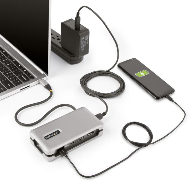 Docking station startech dkt31cvhpd3 usb tipo c 7 en 1