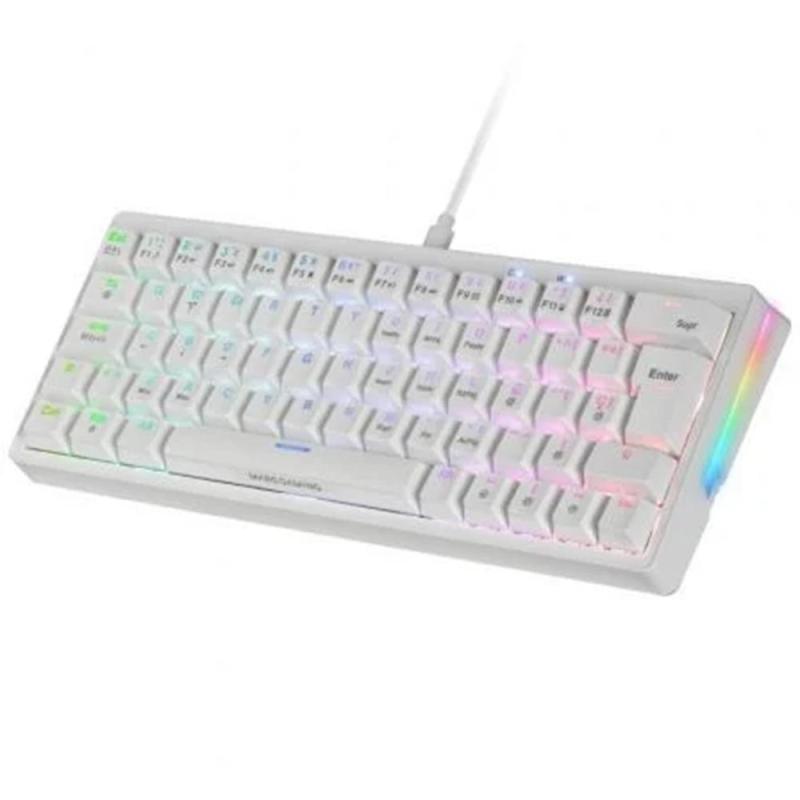 Teclado mars gaming mkminipro rgb blanco