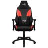 Silla gaming aerocool admiral negra - roja