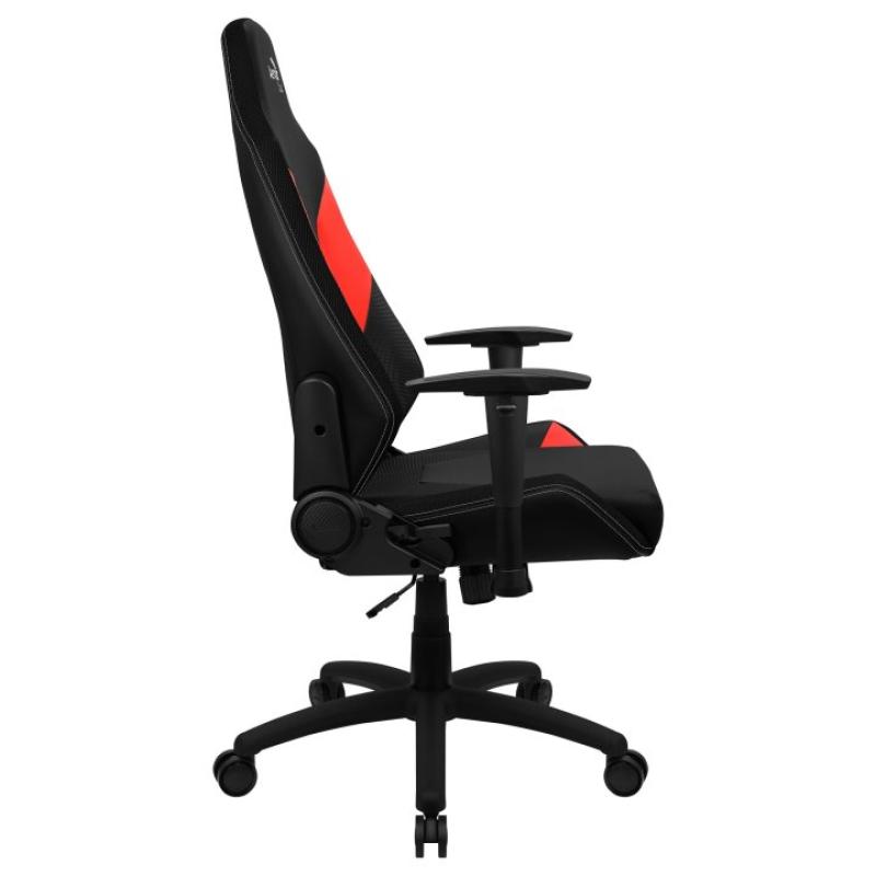 Silla gaming aerocool admiral negra - roja