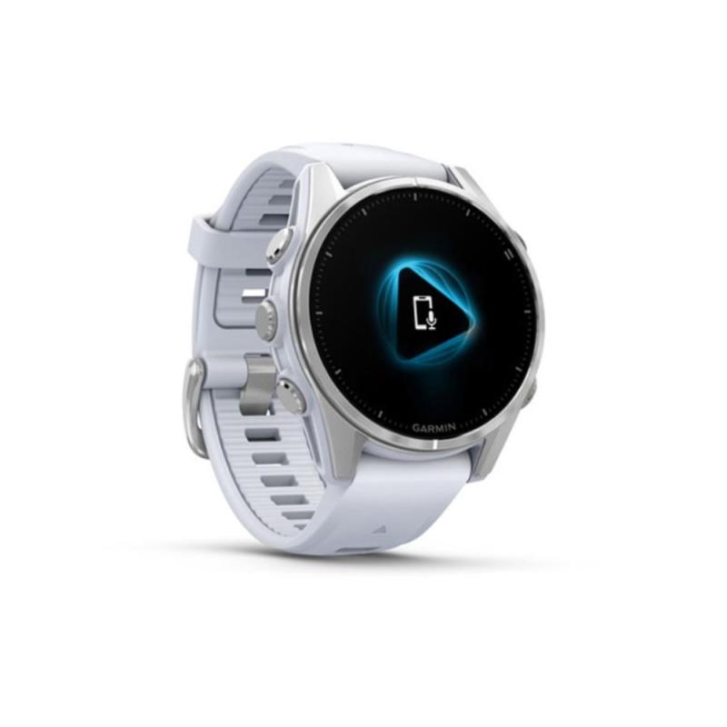 Smartwatch garmin fenix 8 amoled 43mm acero blanco