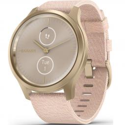 Reloj smartwatch garmin vivomove 3 sport oro - rosa f.cardiaca - barometro - gps - 44mm - oled - tactil - bt - Imagen 1
