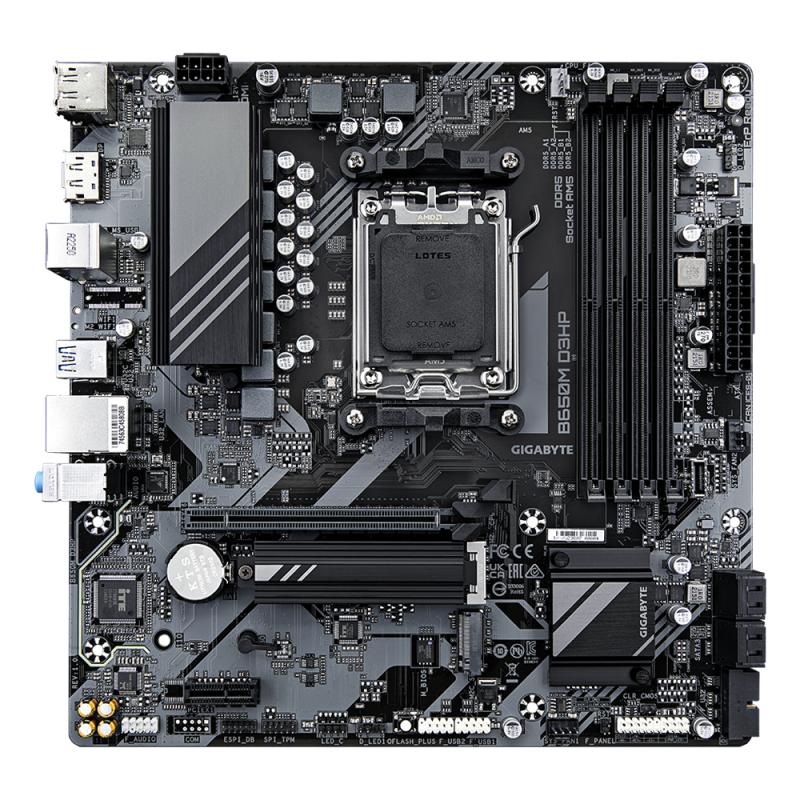 Placa base gigabyte b650m d3hp atx