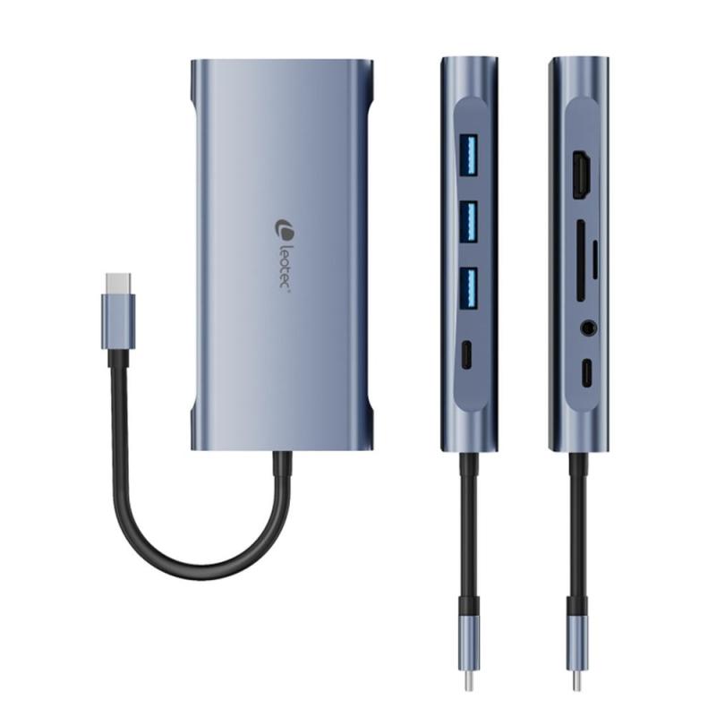 Docking station leotec usb tipo c 11 en 1
