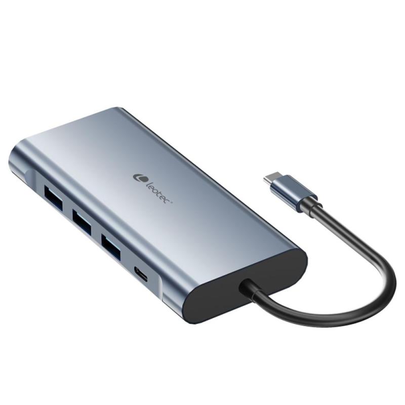 Docking station leotec usb tipo c 11 en 1
