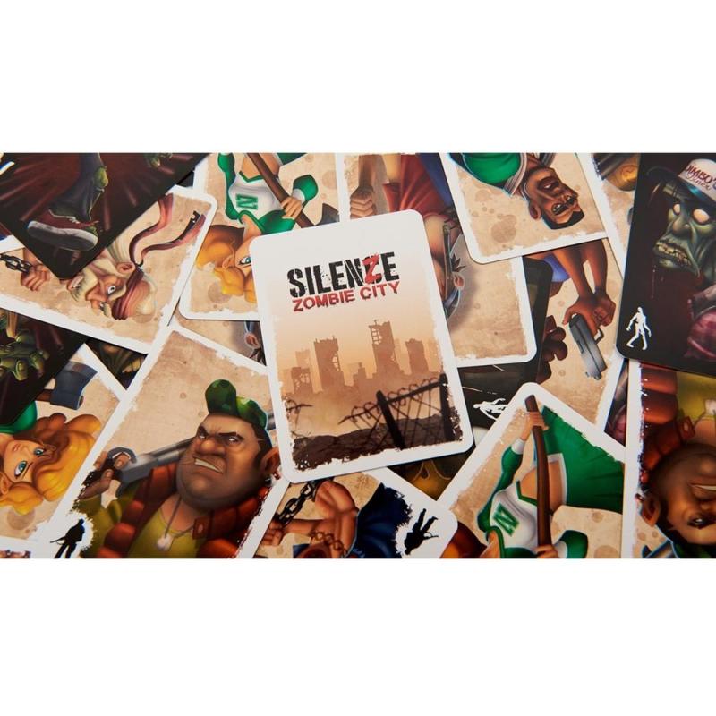 Juego de mesa silence: zombie city