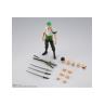 Roronoa zoro - romance dawn - fig. 15 cm one piece sh figuarts re - run
