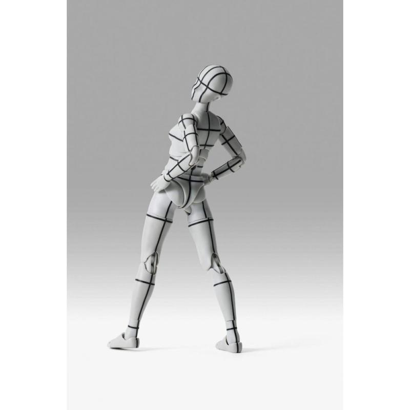 Body chan - sports edition wire frame - (gray color ver.) fig. 13 -5 cm body kun - body chan