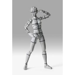 Body chan - sports edition wire frame - (gray color ver.) fig. 13 -5 cm body kun - body chan