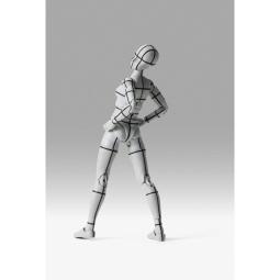 Body chan - sports edition wire frame - (gray color ver.) fig. 13 -5 cm body kun - body chan