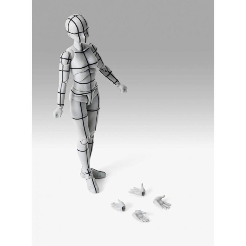 Body chan - sports edition wire frame - (gray color ver.) fig. 13 -5 cm body kun - body chan