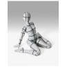 Body chan - sports edition wire frame - (gray color ver.) fig. 13 -5 cm body kun - body chan