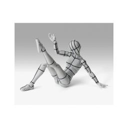 Body chan - sports edition wire frame - (gray color ver.) fig. 13 -5 cm body kun - body chan