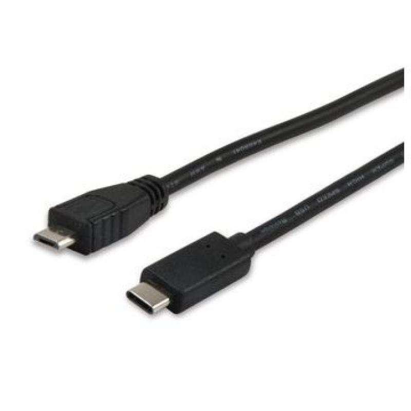 Cable equip usb - c a usb micro b macho 1m 12888407