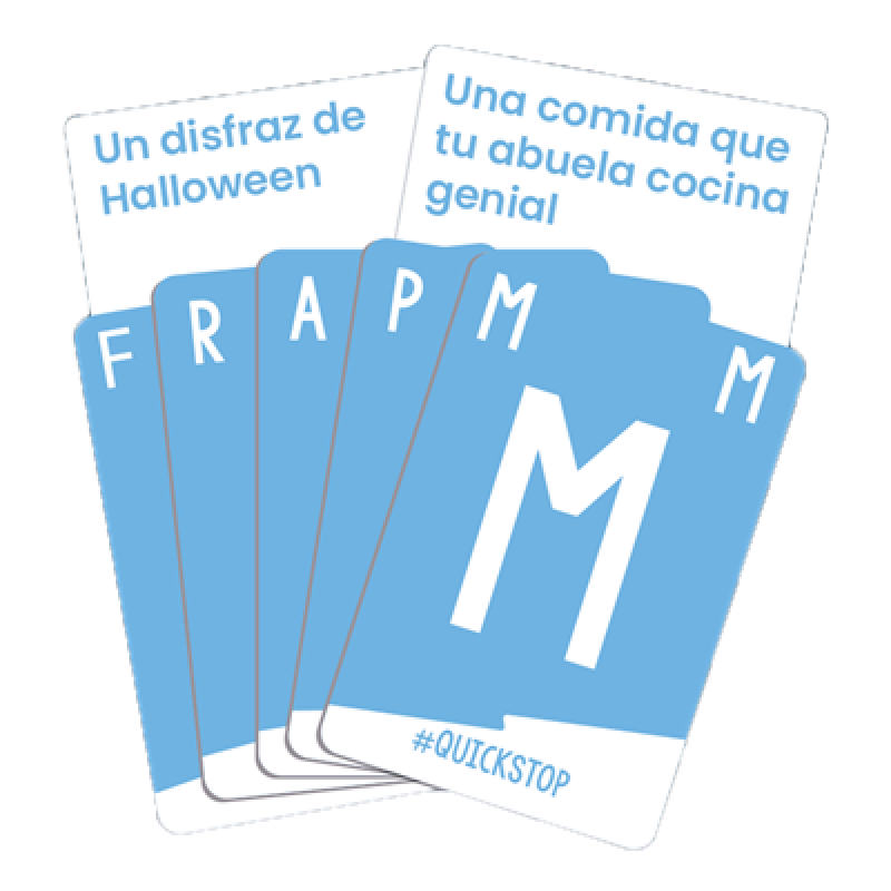 Juego de mesa quick stop family