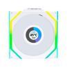 Ventilador caja lian li unifan sl wireless argb 3 x 120mm white