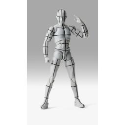 Body kun - sports edition wire frame - (gray color ver.) fig. 15 cm body kun - body chan sh