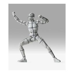 Body kun - sports edition wire frame - (gray color ver.) fig. 15 cm body kun - body chan sh