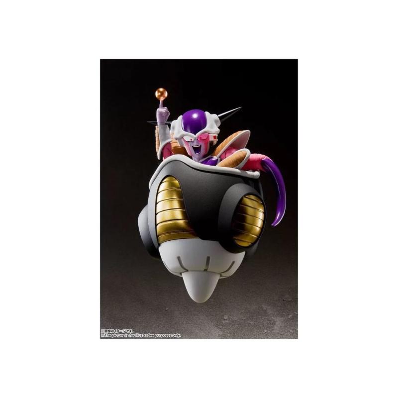 Frieza first form & frieza pod set fig. 11 cm dragon ball z sh figuarts re - run